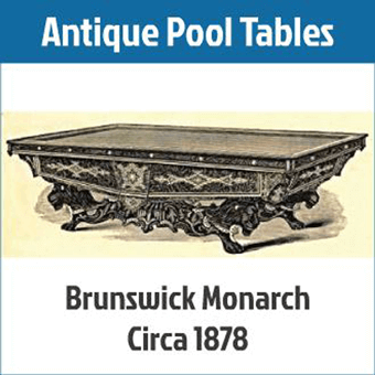 Antique Pool Tables - Billiards Supplies